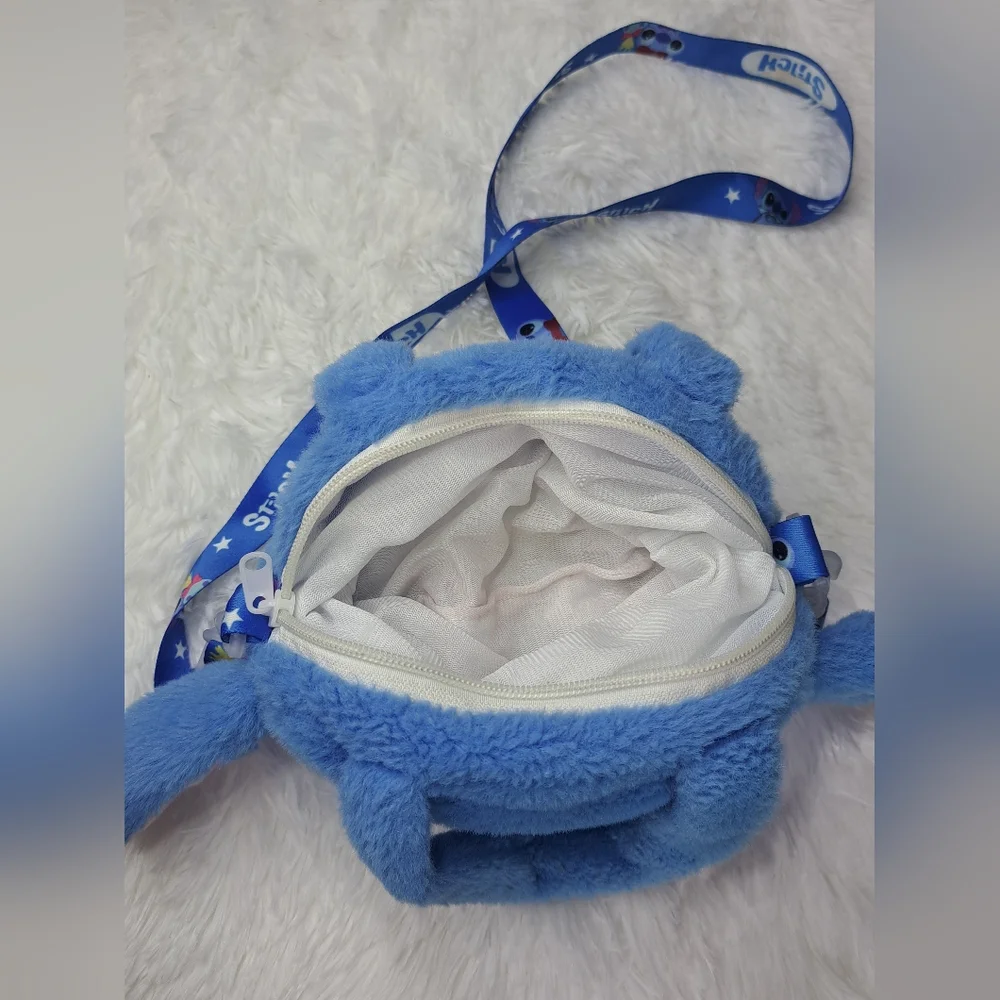 Stitch Plush Cartoon Stitch Crossbody Plush Wallet Shoulder Purse
